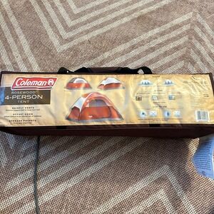 Coleman‎ Rosewood 4 Person Tent Camping Outdoor Gear Red White